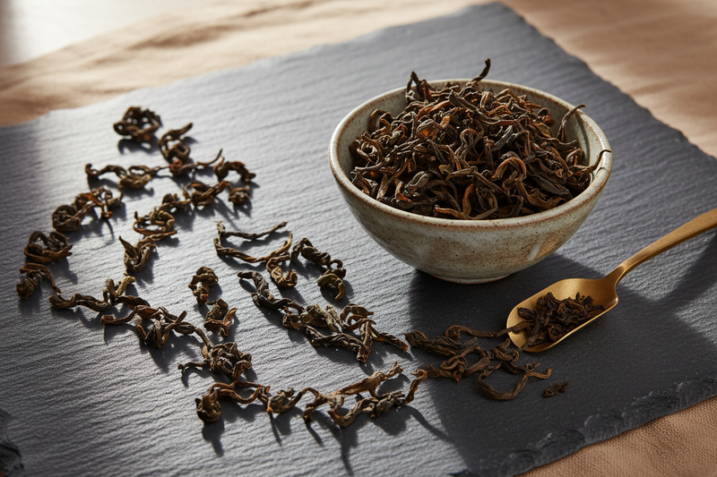Premium loose-leaf tea composition