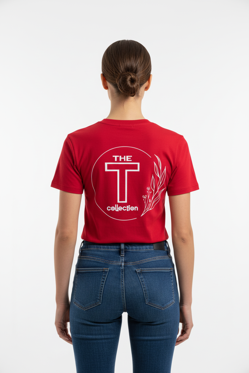 The T Collection T-Shirt female back view